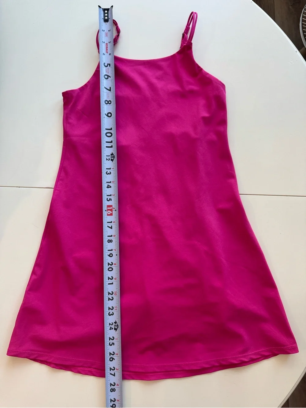 abercrombie kids Bright Fuchsia dress with built in shorts